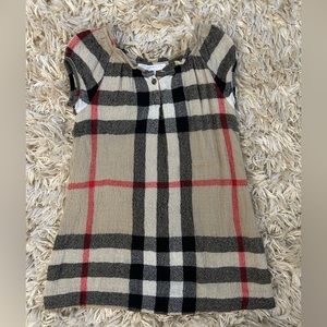 Burberry toddler Classic Tartan Print Dress Size 4Y